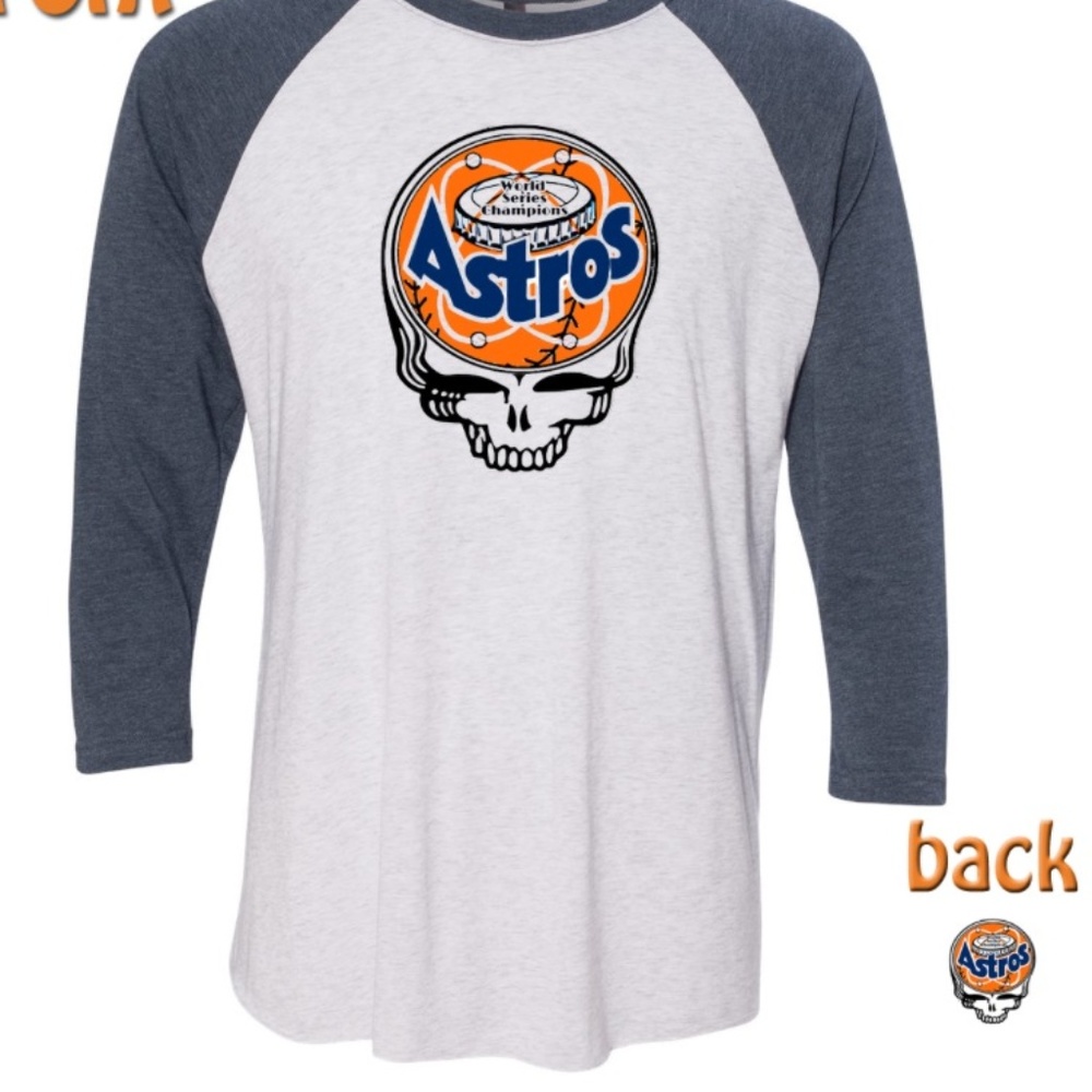 Grateful Dead Houston Astros raglan  Shakedown